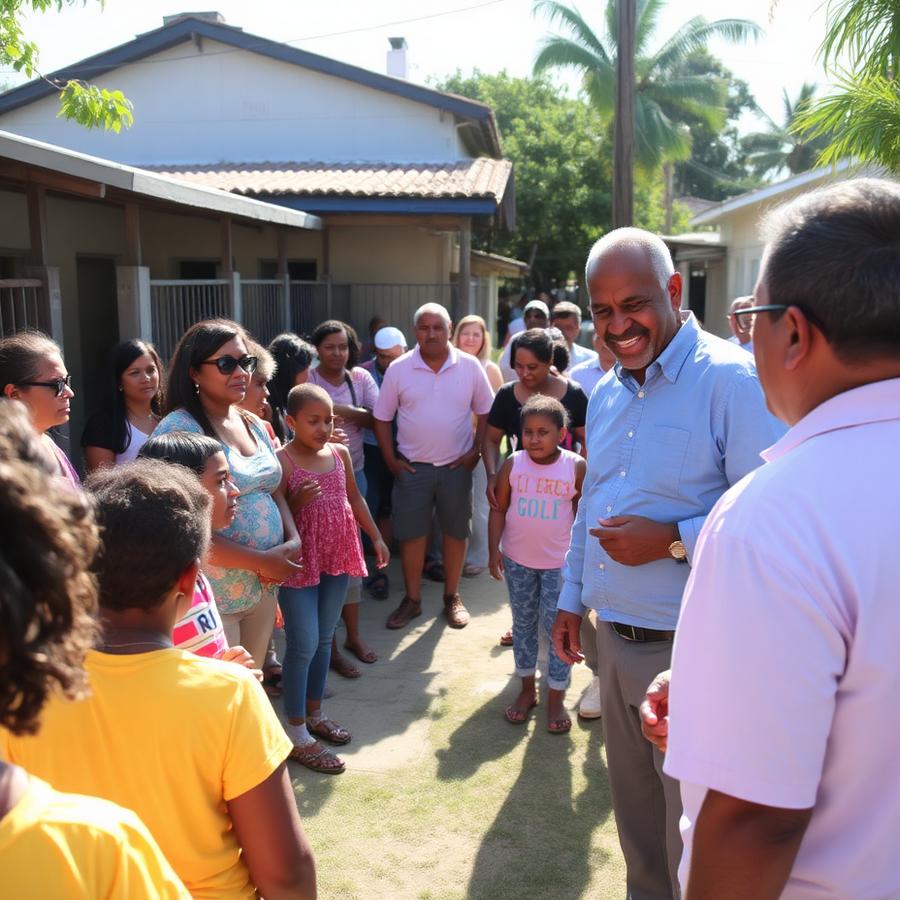 Encontro com a comunidade