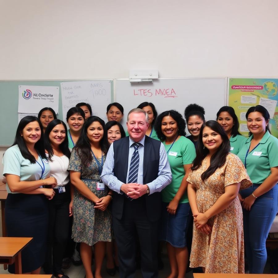 Reunião com professores